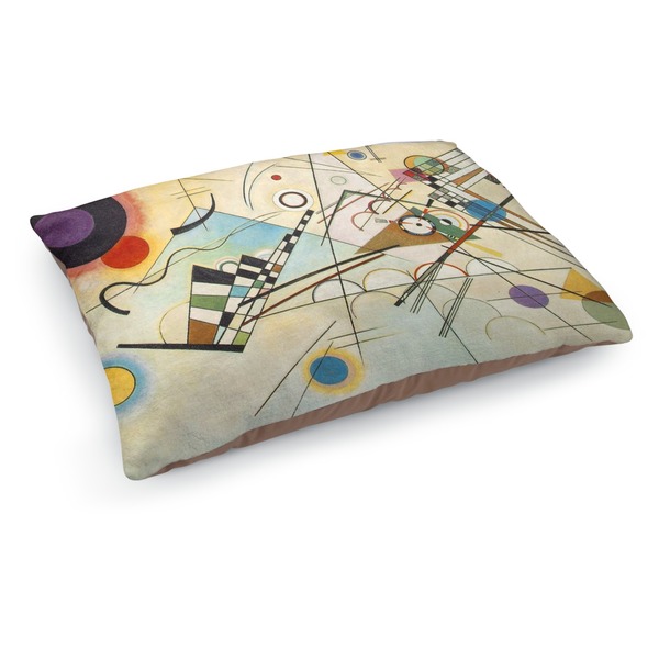 Custom Kandinsky Composition 8 Dog Bed - Medium