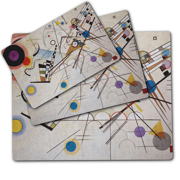 Kandinsky Composition 8 Dog Food Mat - MAIN (sm, med, lrg)