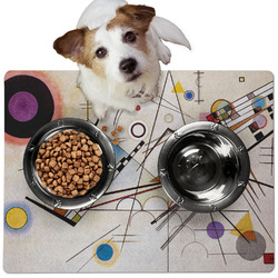 Kandinsky Composition 8 Dog Food Mat - Medium