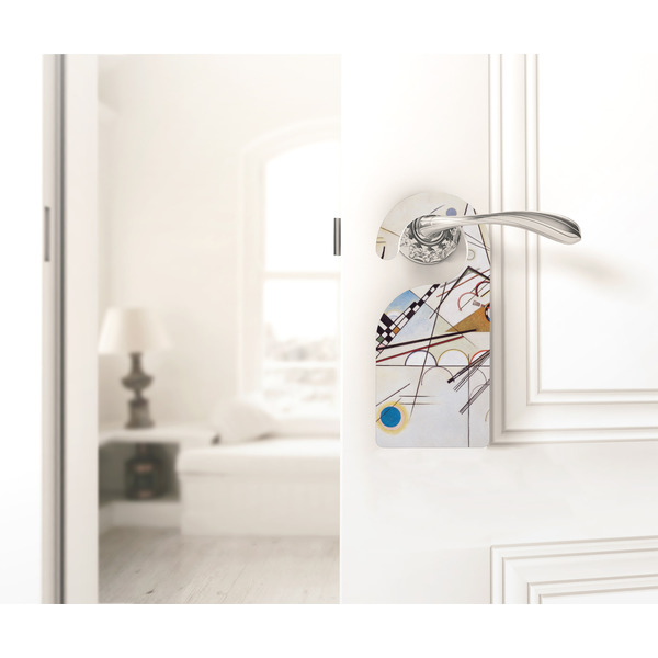 Kandinsky Composition 8 Door Hanger - LIFESTYLE