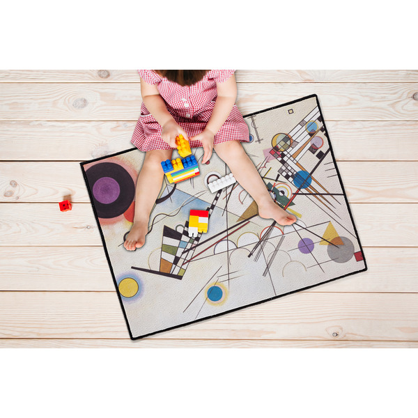 Kandinsky Composition 8 Door Mats - LIFESTYLE kid