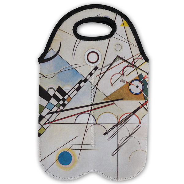 Kandinsky Composition 8 Double Wine Tote - Flat (new)