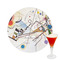 Kandinsky Composition 8 Drink Topper - Medium - Single with Drink