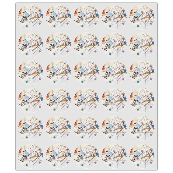 Kandinsky Composition 8 Drink Topper - XSmall - Set of 30