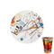 Kandinsky Composition 8 Printed Drink Topper - 1.5"