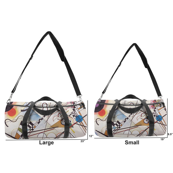 Kandinsky Composition 8 Duffle Bag Small and Large