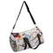 Kandinsky Composition 8 Duffle bag with side mesh pocket