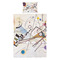 Kandinsky Composition 8 Duvet Cover Set - Twin - Alt Approval