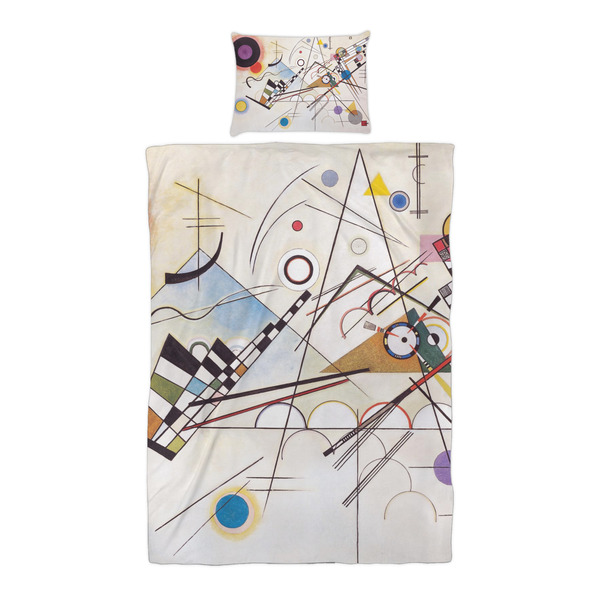 Kandinsky Composition 8 Duvet Cover Set - Twin XL - Alt Approval