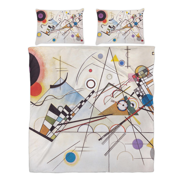 Kandinsky Composition 8 Duvet cover Set - Queen - Alt Approval