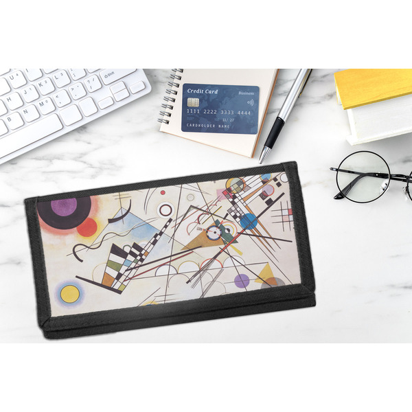 Kandinsky Composition 8 DyeTrans Checkbook Cover - LIFESTYLE