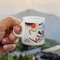 Kandinsky Composition 8 Espresso Cup - 3oz LIFESTYLE (new hand)