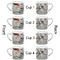 Kandinsky Composition 8 Espresso Cup - 6oz (Double Shot Set of 4) APPROVAL