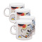 Kandinsky Composition 8 Espresso Cup Group of Four Front