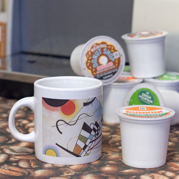 Kandinsky Composition 8 Espresso Cup - Single Lifestyle