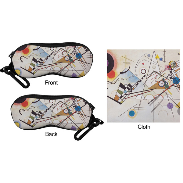 Kandinsky Composition 8 Eyeglass Case & Cloth (Approval)