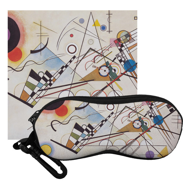 Custom Kandinsky Composition 8 Eyeglass Case & Cloth