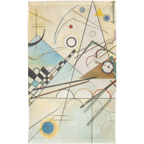 Kandinsky Composition 8 Finger Tip Towel - Full View