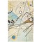 Kandinsky Composition 8 Finger Tip Towel - Full View