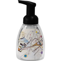 Kandinsky Composition 8 Foam Soap Bottle - Black