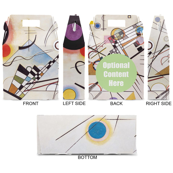 Kandinsky Composition 8 Gable Favor Box - Approval