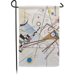 Kandinsky Composition 8 Small Garden Flag - Single Sided