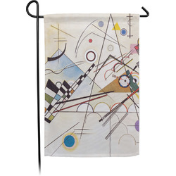 Kandinsky Composition 8 Small Garden Flag - Single Sided