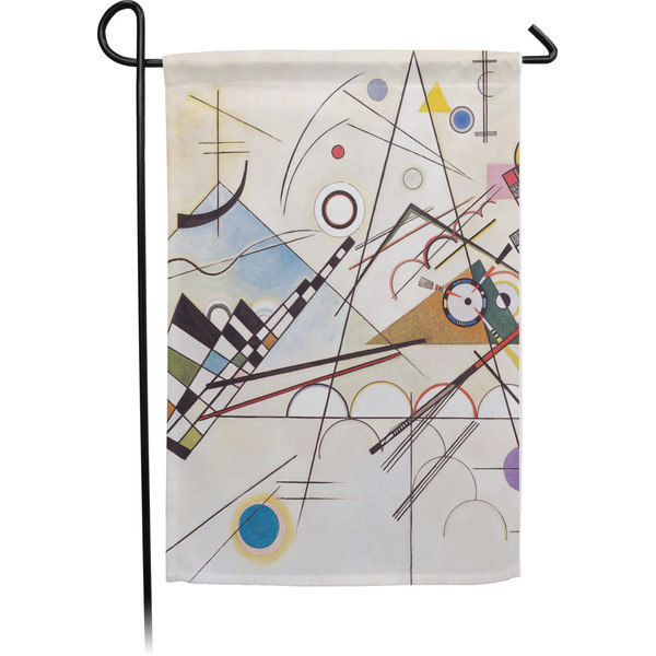 Custom Kandinsky Composition 8 Garden Flag