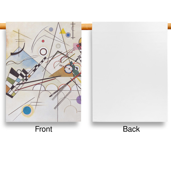 Kandinsky Composition 8 Garden Flags - Large - Single Sided - APPROVAL