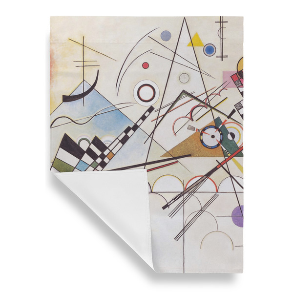 Kandinsky Composition 8 Garden Flags - Large - Single Sided - FRONT FOLDED