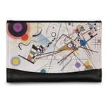 Kandinsky Composition 8 Genuine Leather Women's Wallet - Small