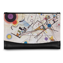 Kandinsky Composition 8 Genuine Leather Women's Wallet - Small