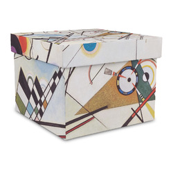 Kandinsky Composition 8 Gift Box with Lid - Canvas Wrapped - Large