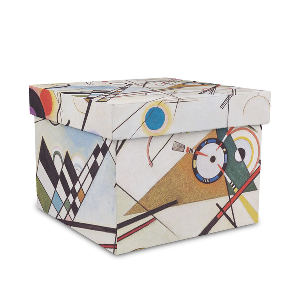 Custom Kandinsky Composition 8 Gift Box with Lid - Canvas Wrapped - Medium