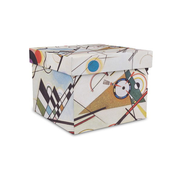 Custom Kandinsky Composition 8 Gift Box with Lid - Canvas Wrapped - Small