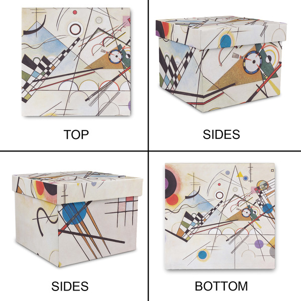 Kandinsky Composition 8 Gift Boxes with Lid - Canvas Wrapped - X-Large - Approval