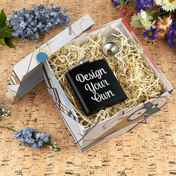 Kandinsky Composition 8 Gift Boxes with Lid - Canvas Wrapped - X-Large - In Context