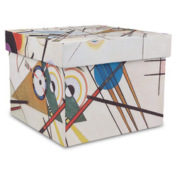 Kandinsky Composition 8 Gift Box with Lid - Canvas Wrapped - XX-Large