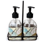 Kandinsky Composition 8 Glass Soap & Lotion Bottle Set