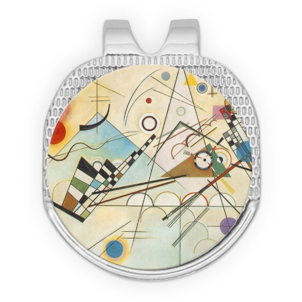 Kandinsky Composition 8 Golf Ball Hat Marker Hat Clip