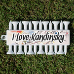 Kandinsky Composition 8 Golf Tees & Ball Markers Set