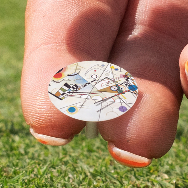 Kandinsky Composition 8 Golf Tees & Ball Markers Set - Marker