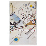 Kandinsky Composition 8 Golf Towel - Poly-Cotton Blend