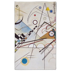 Kandinsky Composition 8 Golf Towel - Poly-Cotton Blend