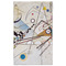 Kandinsky Composition 8 Golf Towel - Poly-Cotton Blend - Large