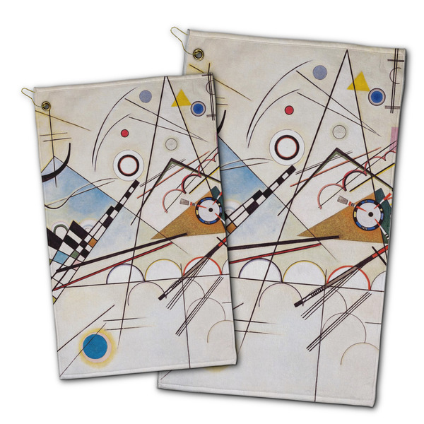 Kandinsky Composition 8 Golf Towel - PARENT (small and large)