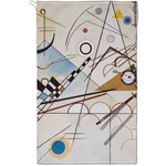 Kandinsky Composition 8 Golf Towel - Poly-Cotton Blend - Small