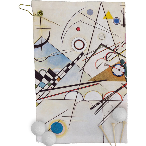 Kandinsky Composition 8 Golf Towel (Personalized)