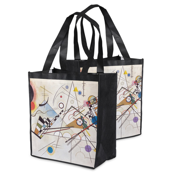 Kandinsky Composition 8 Grocery Bag - MAIN