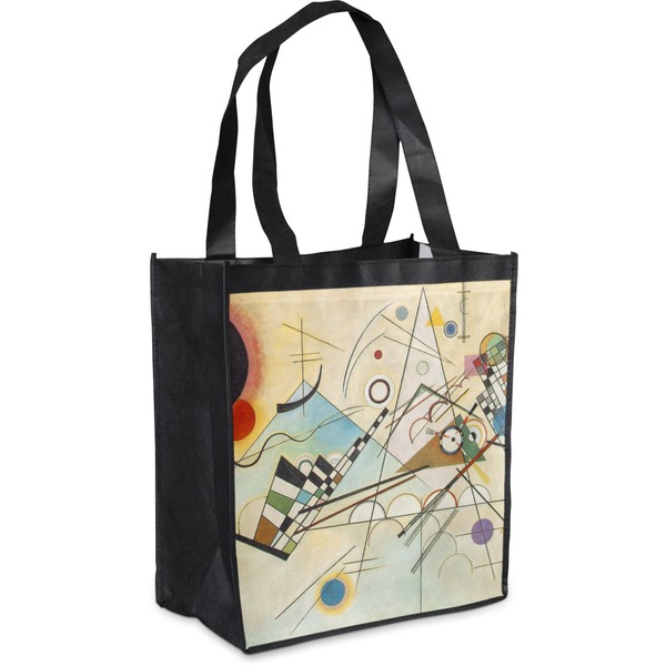 Custom Kandinsky Composition 8 Grocery Bag